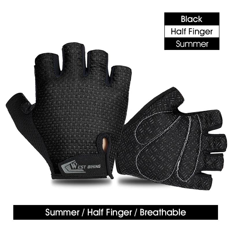 BIKING OCIDENTAL-Luvas antiderrapantes de ciclismo, Windproof, Tela sensível ao toque, bicicleta, esportes ao ar livre, MTB, bicicleta, caminhadas, pesca - Image 1