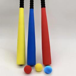 Conjunto de taco de beisebol e bola de espuma para crianças, alça macia, seguro, conjunto de bola t para treinamento de jogo, aprendizagem, ensino esportivo - Image 3