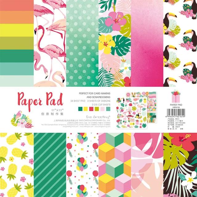 Papel Decorativo Retro Fresco para Scrapbook: Adesivos Handmade e Materiais DIY para Álbum Criativo 10"