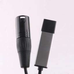 Adaptador de Interface USB para DMX, 3Pin, XLR, RS485, Cabo Conversor, Software de Suporte, Freestyler, Controlador DMX, Lightkey, Soundswitch, QLC - Image 3