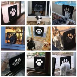 Porta de tela magnética para animais de estimação, porta Flap, janela Flap, Dog Gate, cachorro e gatinho, Pet Door, Security Lock, Home Garden, pequeno - Image 3