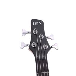 Profissional 4 cordas guitarra elétrica baixo, 24 traves, madeira maciça Fingerboard, instrumento musical de cordas - Image 3