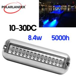 Luz LED subaquática para barco marinho, Luzes de lancha, Iluminação de navegação, 42 LED, 10-30VDC, 1 Pc - Image 1