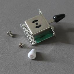 Flanor interruptor seletor de captador de guitarra, 10 peças, 5 vias, com pontas preto/branco, acessórios para guitarra - Image 6