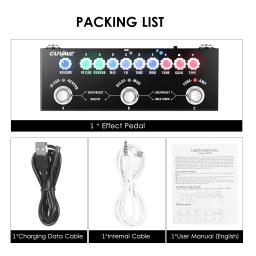 CUVAVE CUBE BABY Portátil Multi Pedal De Efeitos De Guitarra Elétrica Pedais De Guitarra Combinados Playback Sem Fio Acessórios De Guitarra M-vave - Image 2