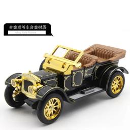 Modelo de carro vintage clássico real 1/32, brinquedo fundido, presente para coleção - Image 1