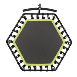 Mini Mute Hexagonal Rebounder, Fitness Trampolins, Indoor e Outdoor Exercício, Saltando Formação, 40" - Image 4