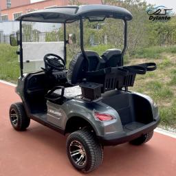 Design de luxo 2/4/6 assento carrinho de golfe casa elevador lítio carrinho de caça de golfe 48v/72v multi-purpose carro caça carrinho de golfe elétrico - Image 4