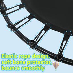 Trampolim de ginástica para equipamentos de exercícios físicos domésticos por atacado Trampolim personalizado - Image 3