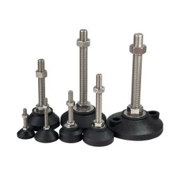 4/6/10 pcs Tipo de Rosca de Torno Perna Pés Reguláveis De Nivelamento Base Giratória Ajustável Articulando Nivelamento pernas Móveis deslizamento Pad - Image 3
