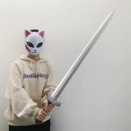 Arma de suporte para RPG Medieval Cosplay, Espada Prateada, Faca de Cavaleiro, Modelo de suporte para sargento, WW 1:1, Prata - Image 5
