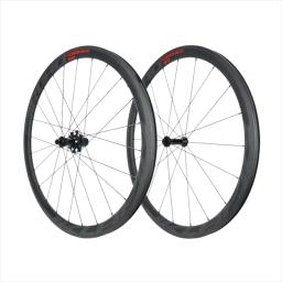 Conjunto de rodas de carbono 700c mtb/bicicleta de estrada roda leve cubo de baixa resistência durável fibra de carbono 35/38/42mm de altura - Image 1