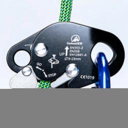 Equipamento de segurança de escalada de acampamento agarrar dispositivos corda bloqueio automático karabiner anti queda engrenagem protetora sobrevivência - Image 1