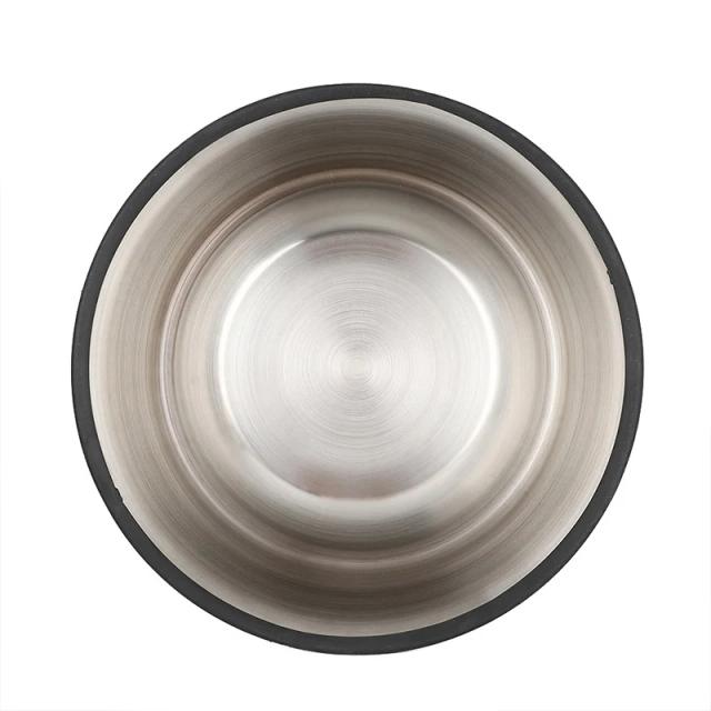 Alimentador Antiderrapante de Aço Inoxidável para Cachorro, Disponível em Vários Tamanhos até 3600ml