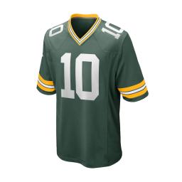 Rugby americano Jersey para adultos, Green Bay, futebol Sportswear, camiseta de treinamento, amor 10 #, 24-25, verão - Image 3