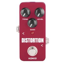 Kokko distorção efeito de guitarra elétrica peda FCP-2 mini pedal efeito de conexão de distorção de dois estágios acessórios de guitarra elétrica - Image 1