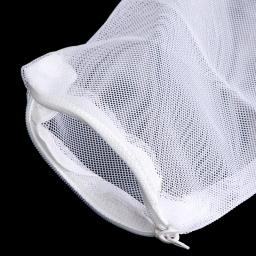 1pc tanque de peixes malha saco de filtro de aquário saco com zíper lagoa líquida bio bola isolamento de carbono ativo saco de armazenamento acessórios - Image 4