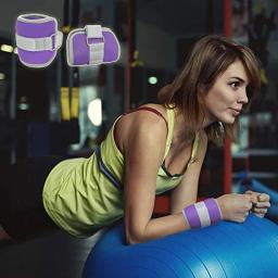 Pesos no tornozelo perna e braço equipamento de exercício, alças reguláveis para caminhada, Fitness, ginásio, ioga, pilates, aeróbica, mão, pesos - Image 6