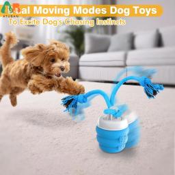 Atuban Interactive Dog Toys, Fun Moving Dog Toys para mantê-los ocupados, Bola de cachorro automática inteligente recarregável para o tédio - Image 2