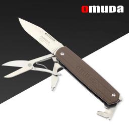Faca Dobrável Multi-Ferramenta, Equipamento de Camping, Exterior, Caminhada pela Natureza, Autodefesa, Sobrevivência Tática, Portátil, Reparação e Manutenção - Image 1