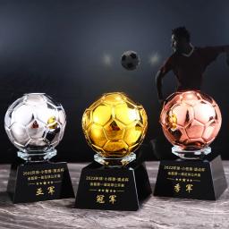 Bolas De Voleibol De Tênis De Mesa Personalizadas, troféu De Cristal, ouro Prata Cobre, Esportes Criativos, Decoração De Casa, Lembrança Do Prêmio, 1Pc - Image 4