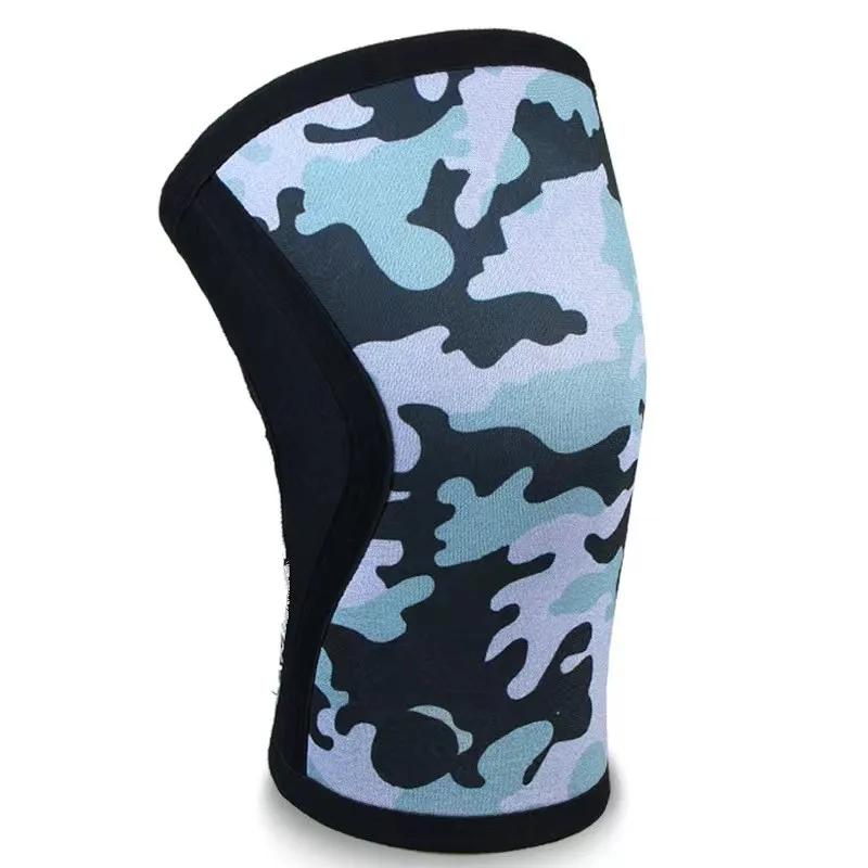 Novo 7mm neoprene esportes joelheira para mulheres homens ginásio treino compressão levantamento de peso pressão crossfit treinamento proteger joelho almofada - Image 1
