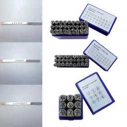 Conjunto de ferramentas de estampagem de metal, 3mm, profissional, fabricação de jóias, gravura, perfurador de aço para jaqueta de couro artesanal, bolsas, sapatos, cinto, carteira - Image 4
