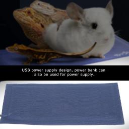 Tapete de aquecimento ajustável para répteis, Pet Heating Pad, Mantenha tapete quente, Fonte de alimentação USB - Image 5