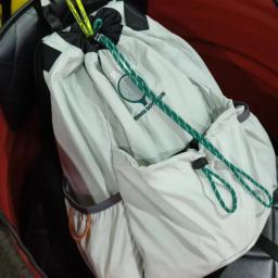 Unisex dobrável leve alpinista mochila, grande capacidade, cordão casual, saco de badminton, esportes mochila, bolsa de viagem, novo - Image 2