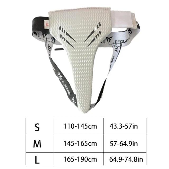 Protetor de Virilha Groin Cup e Guard para Taekwondo e Boxe - Equipamento de Proteção Unissex para Cricket