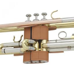 Capa protetora para válvula trompete, instrumentos musicais de bronze, acessórios couro - Image 5