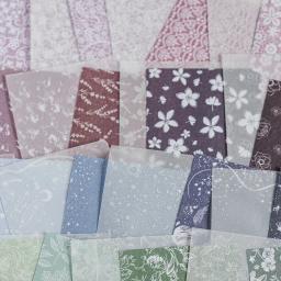 30 pçs material de colagem decorativa papel de fundo para diy scrapbooking diário álbum arte marcador scrapbook material papel conjunto - Image 1