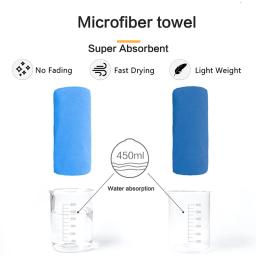 Microfiber secagem rápida toalha, super absorvente, esportes do curso, praia, acampamento, mochila, Gym, natação, ioga - Image 4