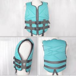 Jaqueta salva-vidas de neoprene para adultos e crianças, colete salva-vidas, esportes aquáticos, pesca, caiaque, canoagem, natação, surf, drifting - Image 5