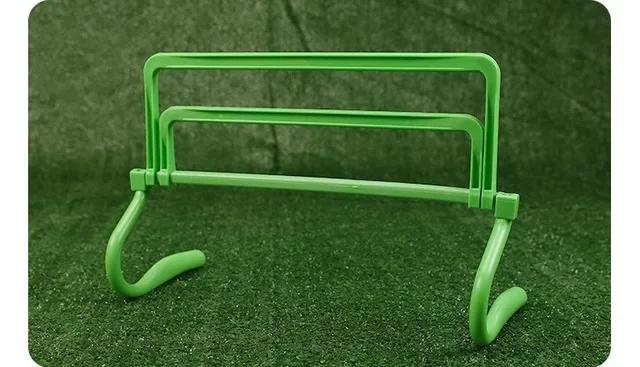 Equipamento de Treinamento de Futebol Agilidade Escada Anel Cone Obstáculo Rack 4 Peças