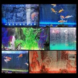 Colorido LED Bubble Light para aquário, tanque de peixes, lâmpada submersível, luzes LED subaquáticas à prova d'água, submersível - Image 6