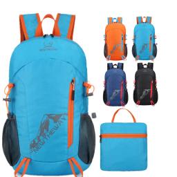 Impermeável dobrável mochila de viagem, grande capacidade, portátil, esportes, ao ar livre, montanhismo, mesmo estilo, homens e mulheres, nova moda - Image 1