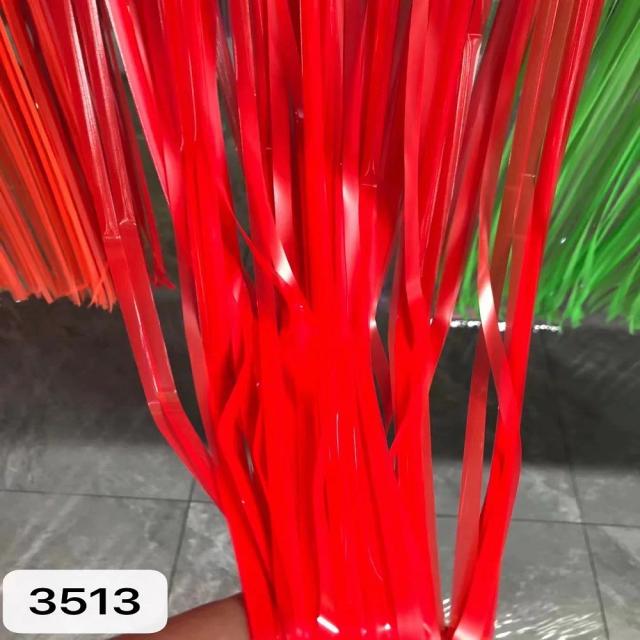 Decoração de Festa: Cortinas de Franjas Coloridas Neon para Fundo de Aniversário e Cabine de Fotos