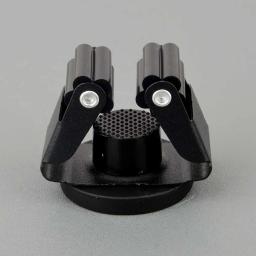 Suporte de vassoura magnético preto, Ferramentas de garagem, Suporte para esfregão, Suporte de parede para garagem, Cozinha, 4PK - Image 3