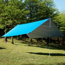 Impermeável Camping Tarp Tent, UV-Resistente, Instalação Simples, Tenda Compacta, Outdoor Travel Canopy com Nails Kit - Image 1