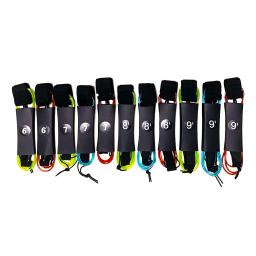 Inflável Paddle Board Foot Rope, SUP Leash, prancha Leash, Longboard Foot Rope, TPU inoxidável Swivels, 6-9ft - Image 1