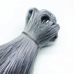 Cabo de Nylon para Fazer Jóias, Corda, Fio para DIY, Feito à mão, Trançado, Decoração de Natal, 100 Jardas, 0.8mm - Image 6
