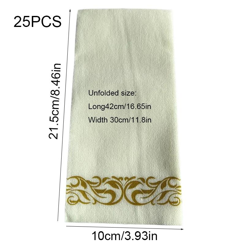 Conjunto de louça descartável dourado elegante, perfeito para festas e casamentos, inclui pratos e talheres, limpeza fácil, 100 pcs - Image 1