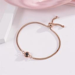 Foto personalizada pulseira com imagem dentro, projeção de foto personalizada, pulseiras círculo para mulheres, homens, casal - Image 3