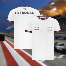 T-Shirt Desportiva F1 Racing, Respirável, Rapidez de Secagem, Gola Redonda, Kit de Equipa, Top para Competição Diária, Novo, 2022, 2024 - Image 2