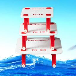 Suporte de acrílico em forma de proteína da estrela, peixe vermelho, multifuncional, ajustável, para aquário, água salgada, reef - Image 1