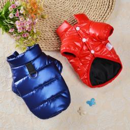 Colete acolchoado espesso para animais de estimação, roupas para cães pequenos, casaco quente para chihuahua, buldogue francês, pug, suprimentos para cães, Yorkies - Image 3