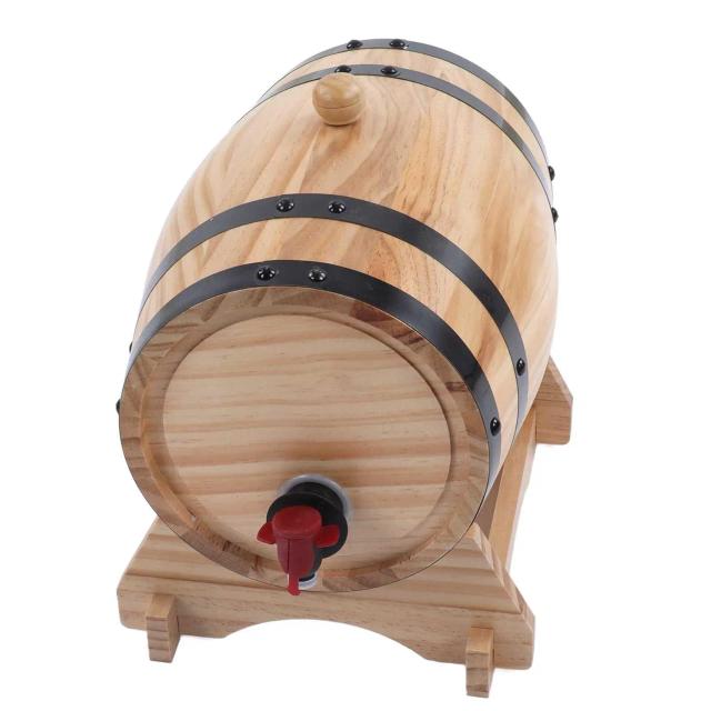 Barril de Carvalho Selado para Churrascarias e Envelhecimento de Vinho de Alta Qualidade