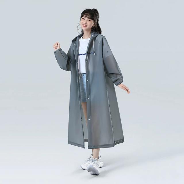 Poncho Impermeável Reutilizável com Capuz para Homens e Mulheres, Ideal para Viagens e Atividades ao Ar Livre