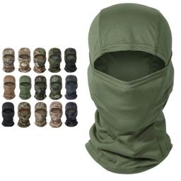 Balaclava Tático Multicam, Máscara Facial Completa, Capa Escudo, Chapéu De Ciclismo E Caça, Cachecol De Camuflagem - Image 1
